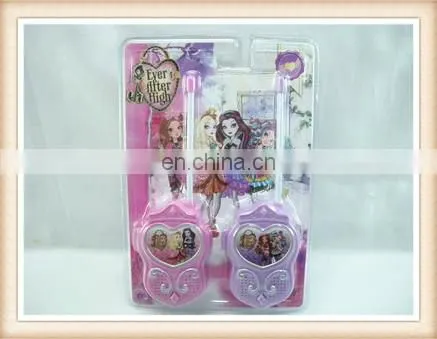 New product kids plastic walkie talkie toy phones interphone toys
