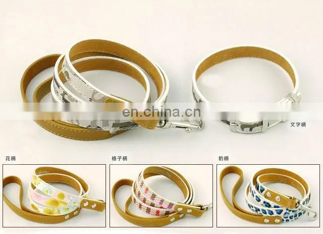 2013 Fashion Diamond Studded Leather Bling Bling Dog Collar