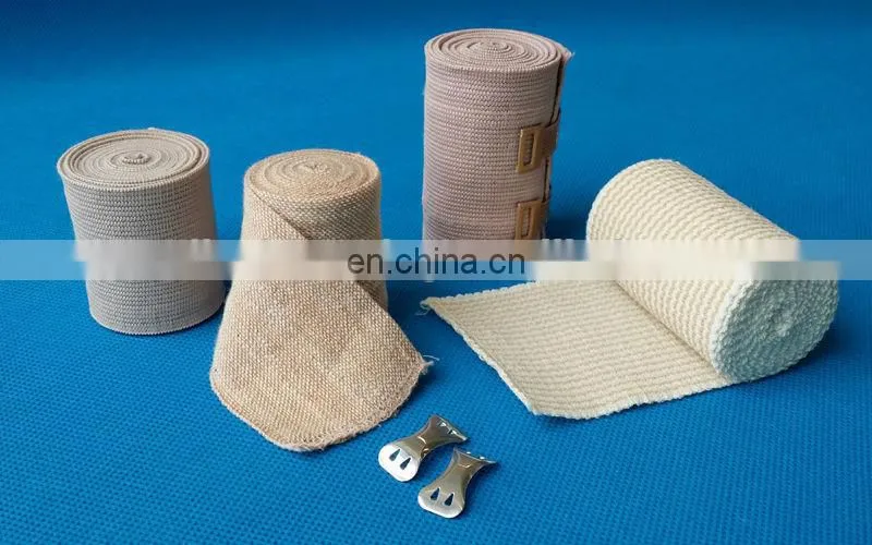 Spandex Elastic Crepe Bandage With Blue Thread