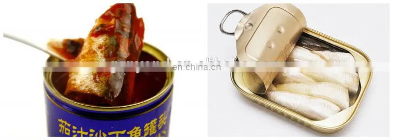 Complete canned sardines production line
