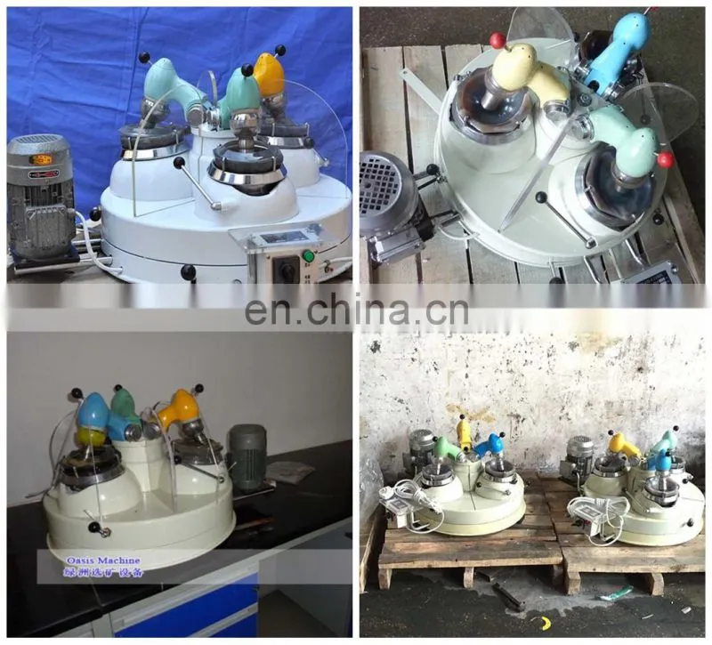 Good performance small laboratory grinding mill with three grinding head