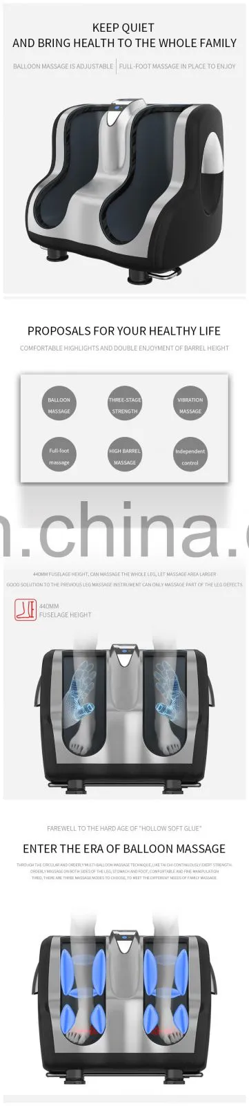 Factory price new style air pressureair bag leg massage chairs and leg massagers for leg