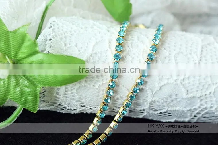 0116L wholesale crystal rhinestone cup trim,rhinestone cup trim crystal color,high quality rhinestone cup trim