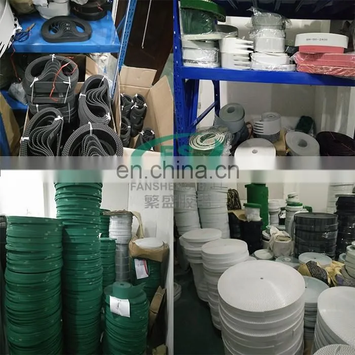 Green Orange Transparent PU round belt Polyurethane drive belt smooth and rough surface