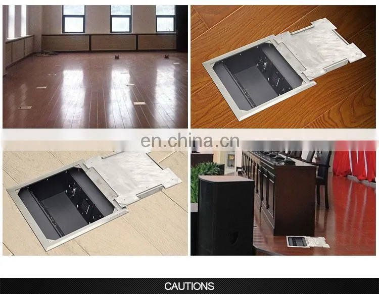 Floor Boxes Recess Power For Concrete Data And Power