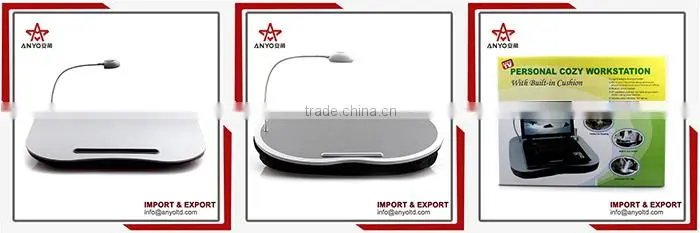 Hot sell low price made in china good quality portable laptop bed table