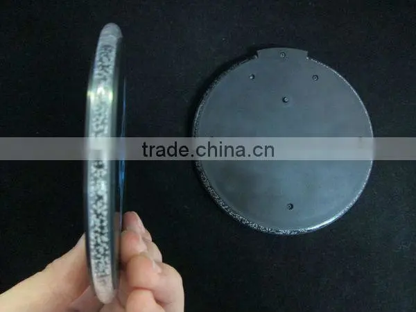 Promotion clear glass coasters
