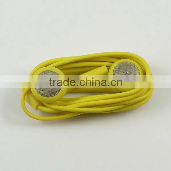 High quality ,low price, 3.5mm colorful earphones for iphone4/apple