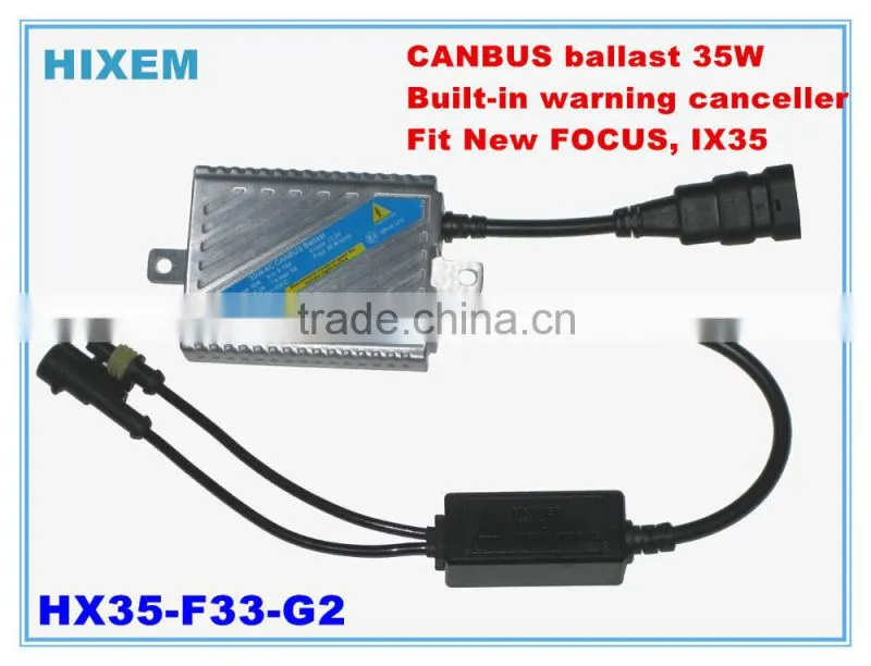 fast start hid ballast 12V 35W fast bright ballast slim