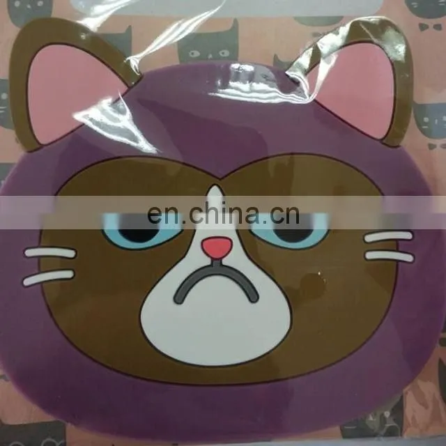 Cat Shaped Cup Coaster Silicone Cup Pad Slip Insulation Pad Cup Mat Hot Drink Holder Mug Stand Home Kitchen Accessories