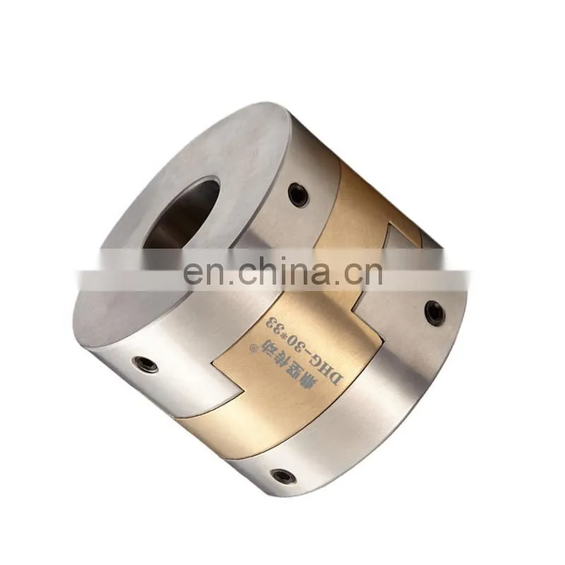 High Regidity ISO Certificate DFCG Stainless Steel Drive Shaft Coupling Flexible Type Keyed Keyway Sliding Oldham Coupler