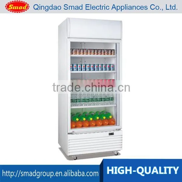 LG-430F Big Fan Cooling single door upright showcase