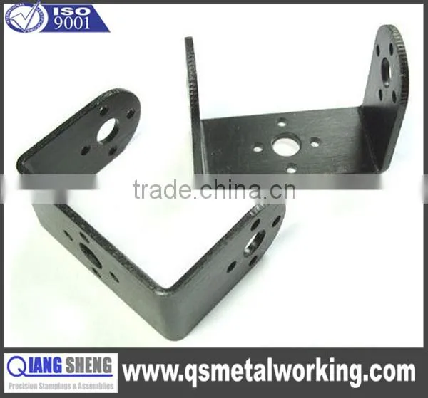 customized OEM stainless steel aluminum brass metal bracket with holes