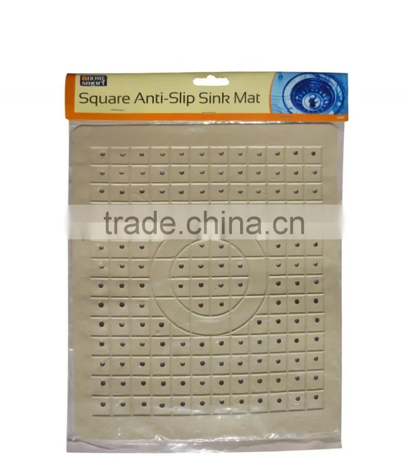 Wholesale rubber square anti-slip sink mat