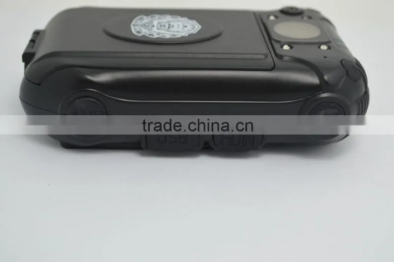 2.0''TFT HD display screen Law enforcement recorder with two channel two lens Build in rechargeable Li-battery, 3.7v 2600mA