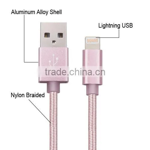 Short MFI 8Pin Cable for iPhone 6S,6Plus