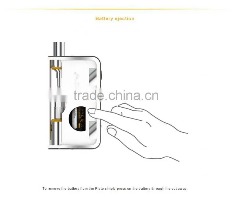 large stock Aspire Plato 50w TC kit with tank build in plato kit 50W TC start kit