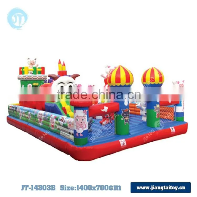Custom- made JT-14305B Inflatable bouncer jumping castle for sale