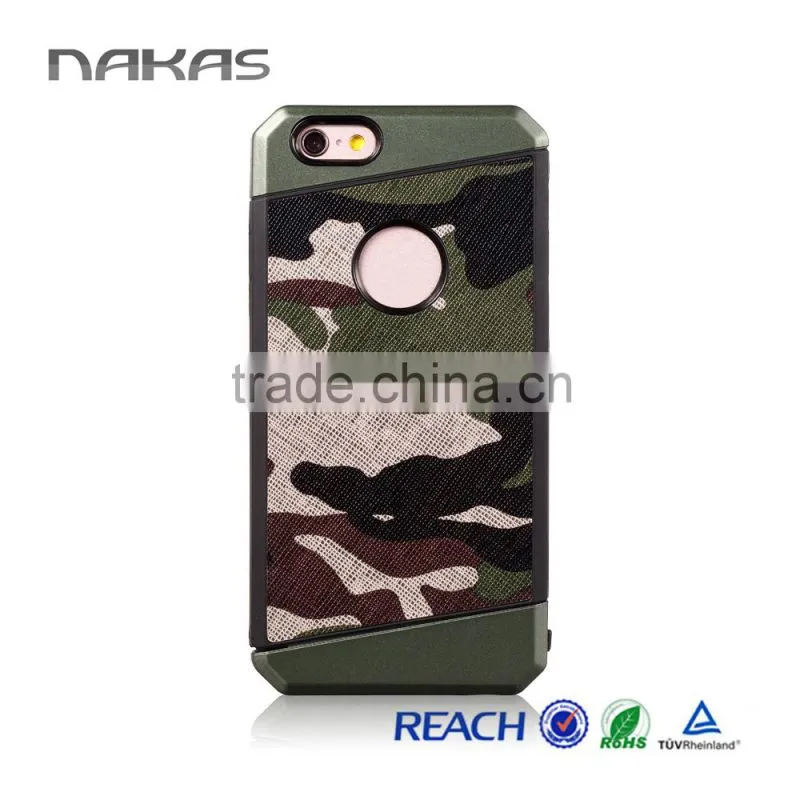 Shock proof for iphone case pocket card military
