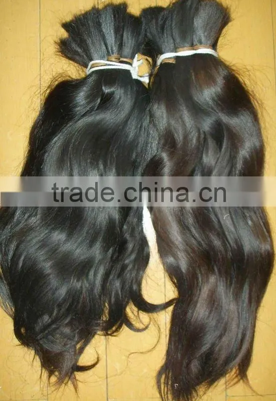 20 inch color 1#, peruvian hair hand tied weft hand tied hair extensions