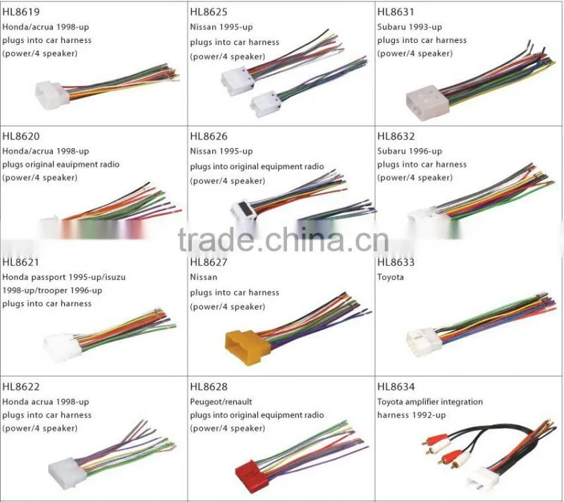 customized auto wire harness&cable assembly
