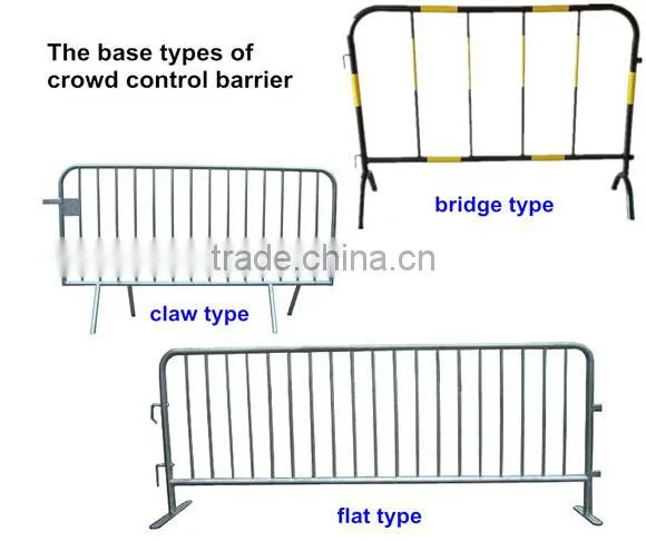 metal security control barricade