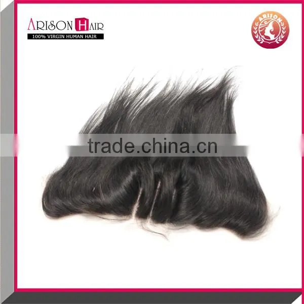 New arrival Can Be Dyed Virgin Remy Human Hair 3 Way Part Brazilian Hair Kinky Curly Lace Frontal
