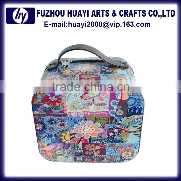 Round gift box wholesale custom small tote gift box