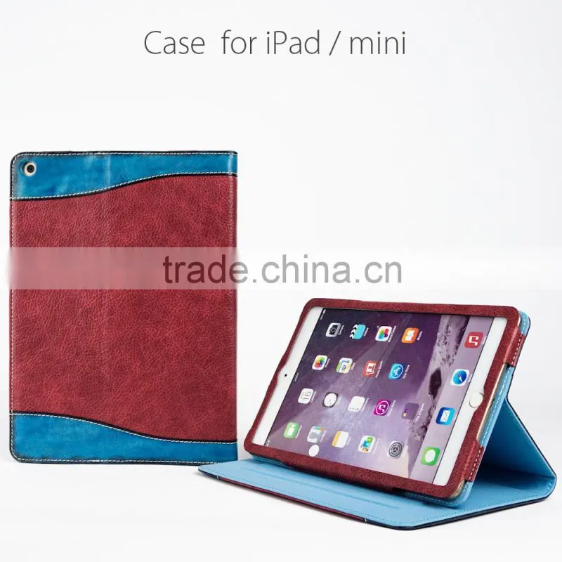 Factory Manufacturer flip leather case for ipad