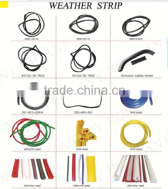 Resdential window & door rubber seal
