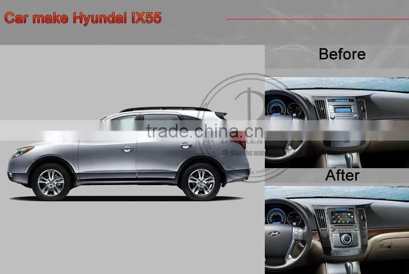 7" Hyundai IX55 pure android 4.2.2 car DVD GPS with WIFI/3G