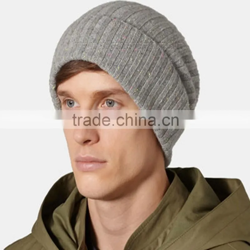 Basic Crochet Ribbed Hat pattern in Cashmere