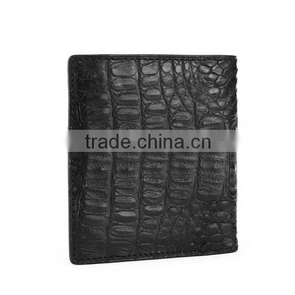 Must-have brand genuine crocodile skin wallet