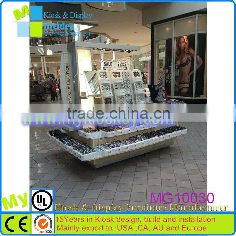Myidea acrylic sunglass display/sunglasses display with lock