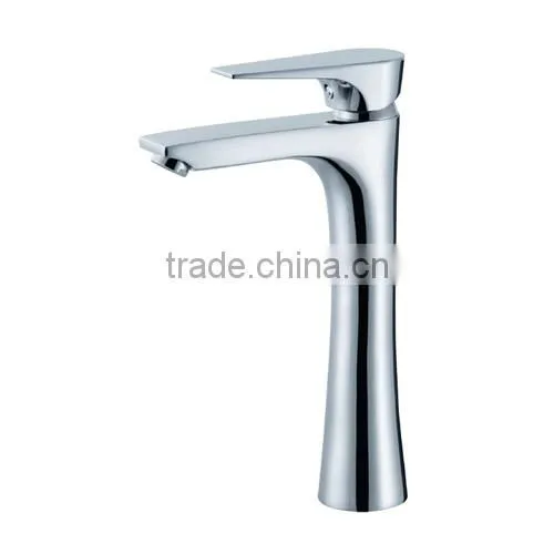 Deck Mounted Contemporary Sanitary Ware Bathroom Basin Mixer Taps