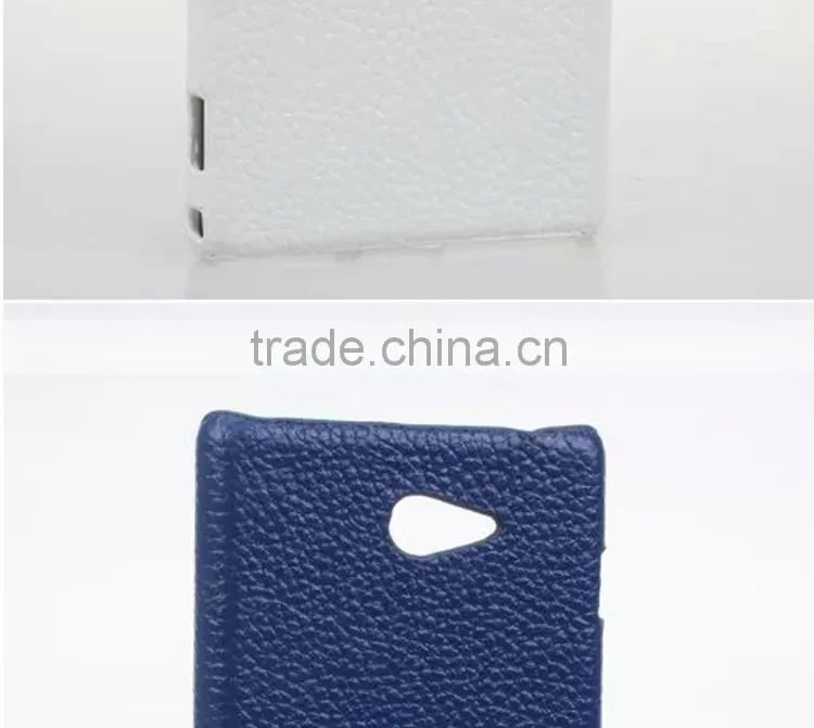 Free Samples 2016 Chocolate Design Phone Cases For Sony Xperia M2 Made In China Leather Handphone Case Cell Phone Case Lead