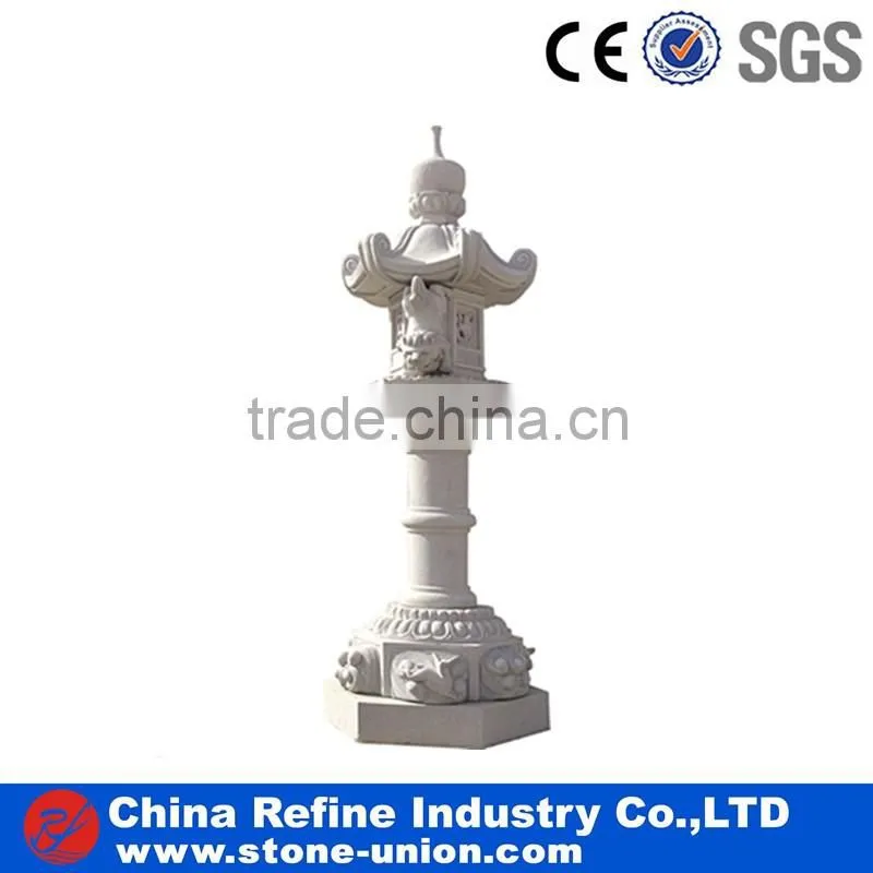 Stone Granite lantern for garden outdoor decoration