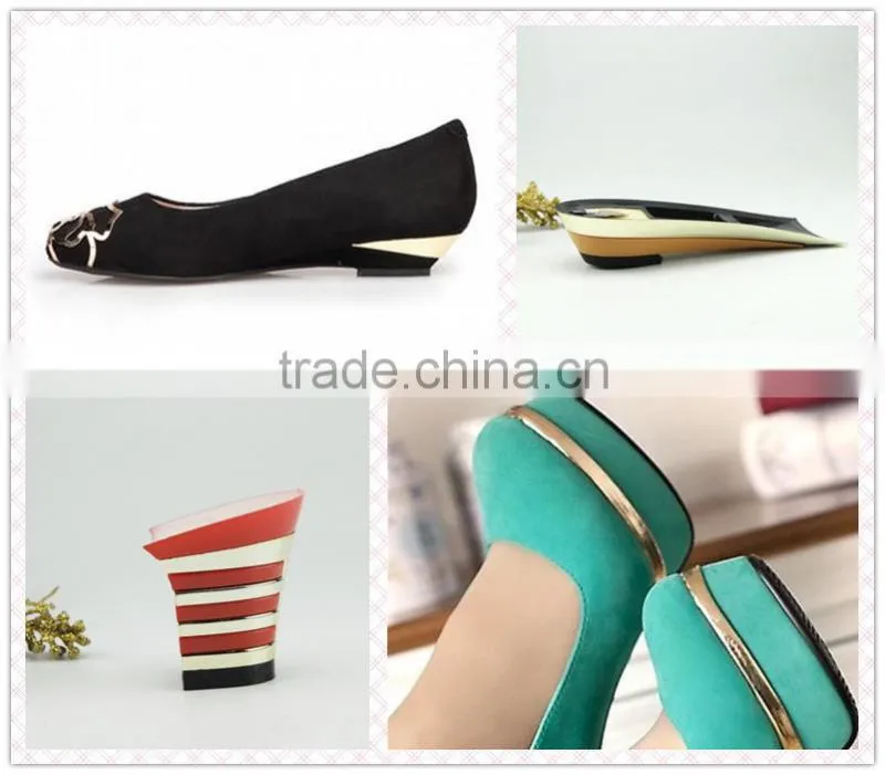 Slim strips TPU electroplated shoe making materials for women shoes