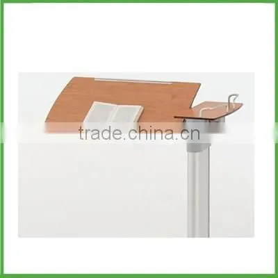 Tilt top overbed table