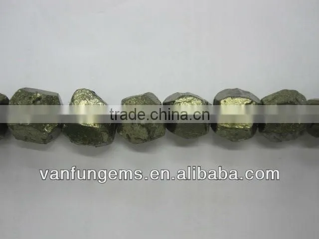 natural rough stone pyrite