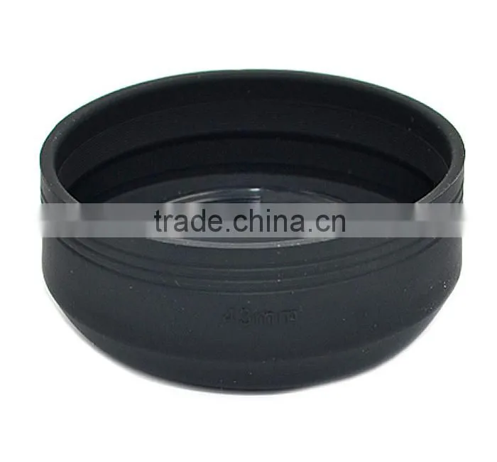 JJC Wide Angle Standard Telephoto Soft Silicone Rubber Lens Hood