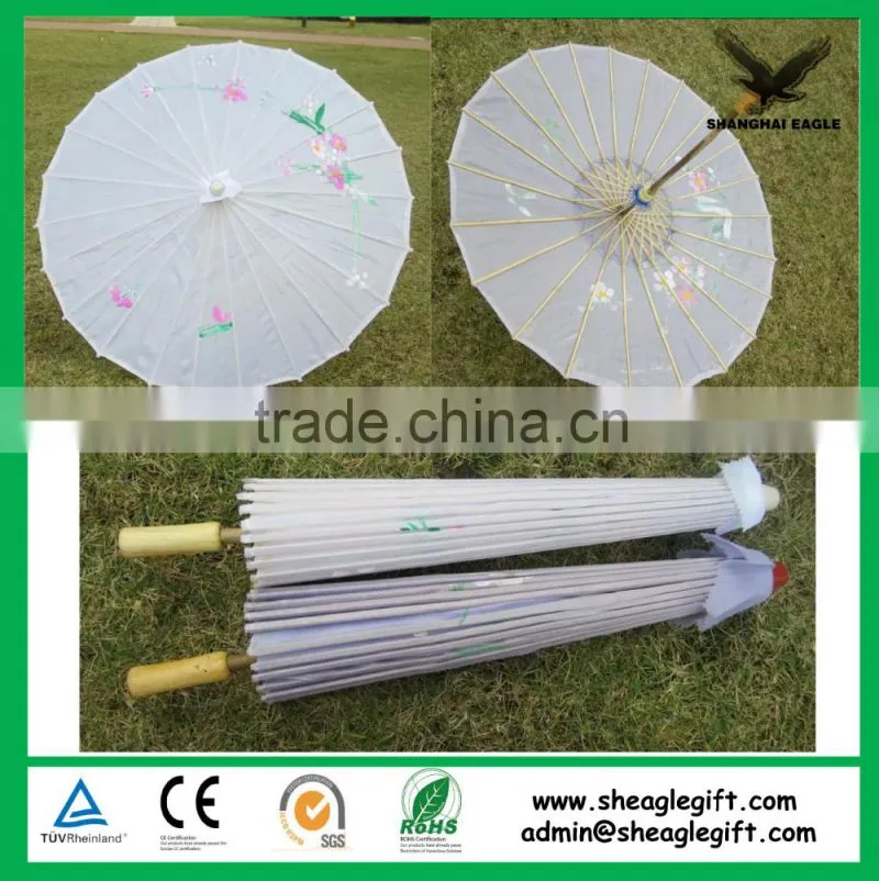 Promotional Custom Logo Print Wedding Parasol Umbrella