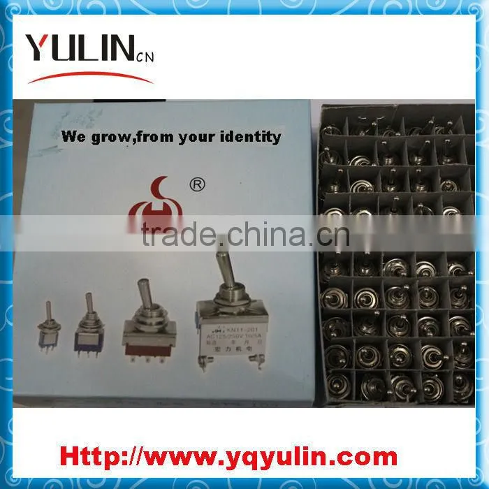 Best Quality 6Pins Solder Terminal 15Amp 250Vac ON-OFF Waterproof Toggle Switch