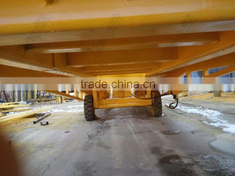 hydraulic mobile loading ramp yard ramp used for container