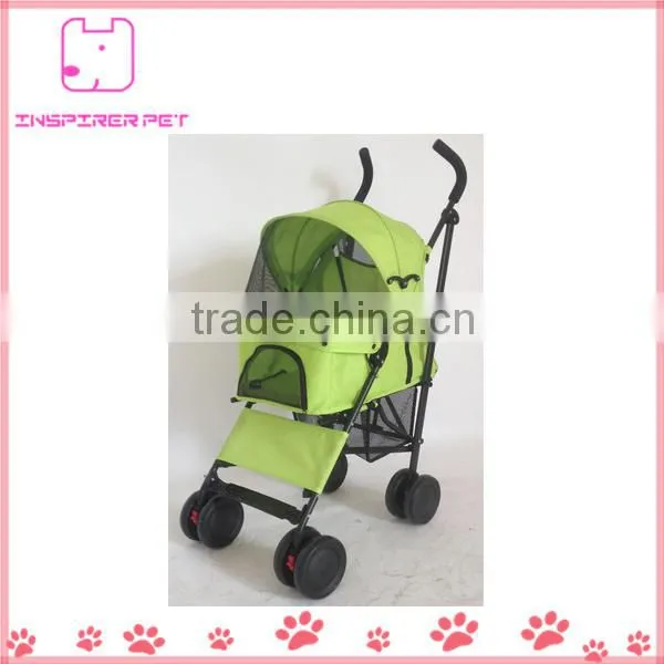 Durable 4 Wheels Dog Pet Umbrella Stroller