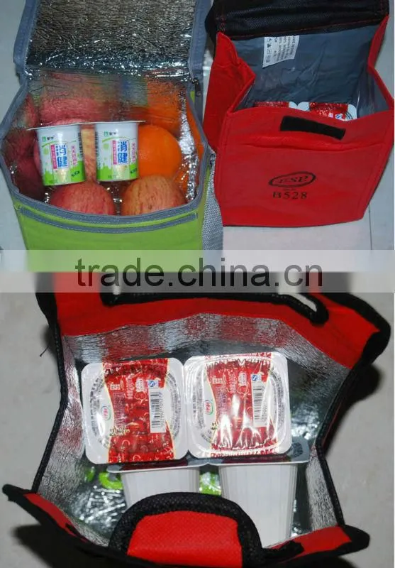Beautiful wetsuit grade folding promotion neoprene lunch bag lunch sack