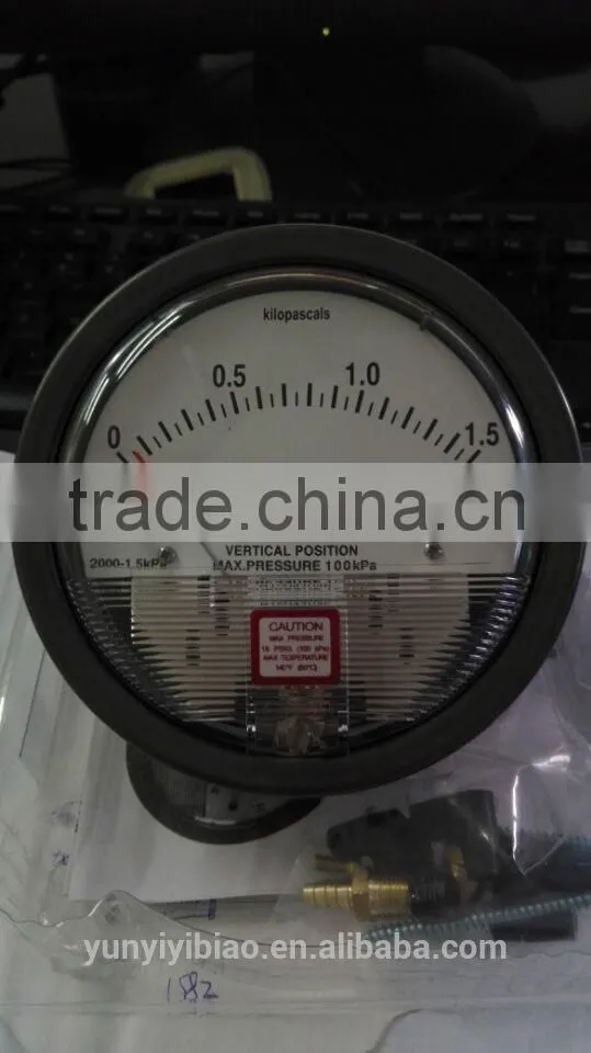 mechanical differential pressure gauge