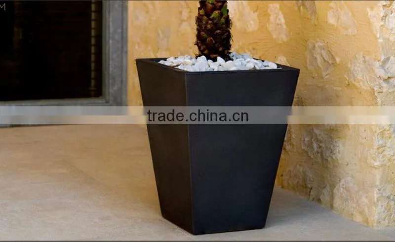fiberglass planter Garden decorative flower pot
