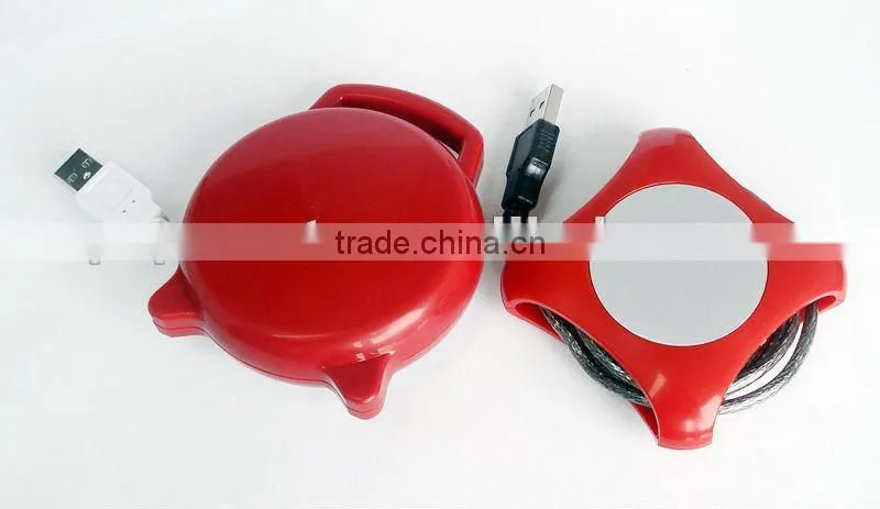 portable computer usb hub 4 ports stand with logo printing