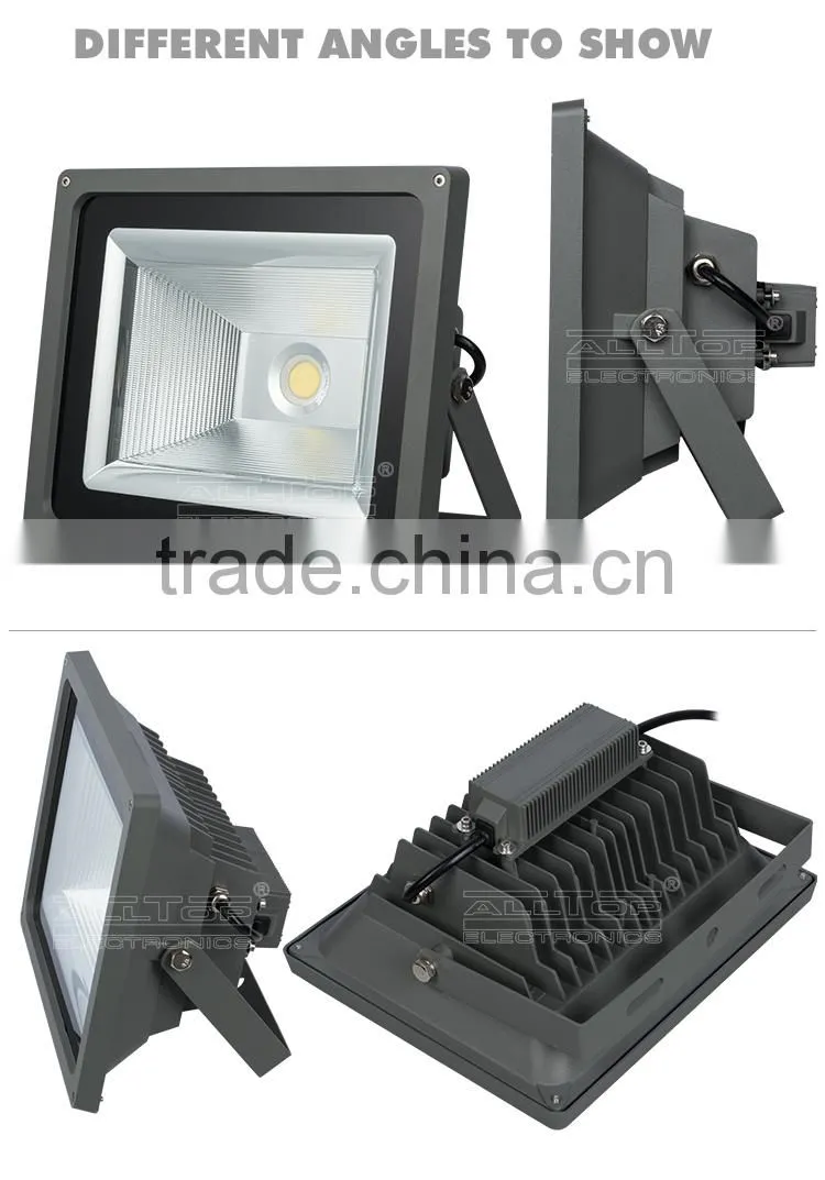 High lumen Bridgelux cob waterproof outdoor ip65 50 watt led flood light